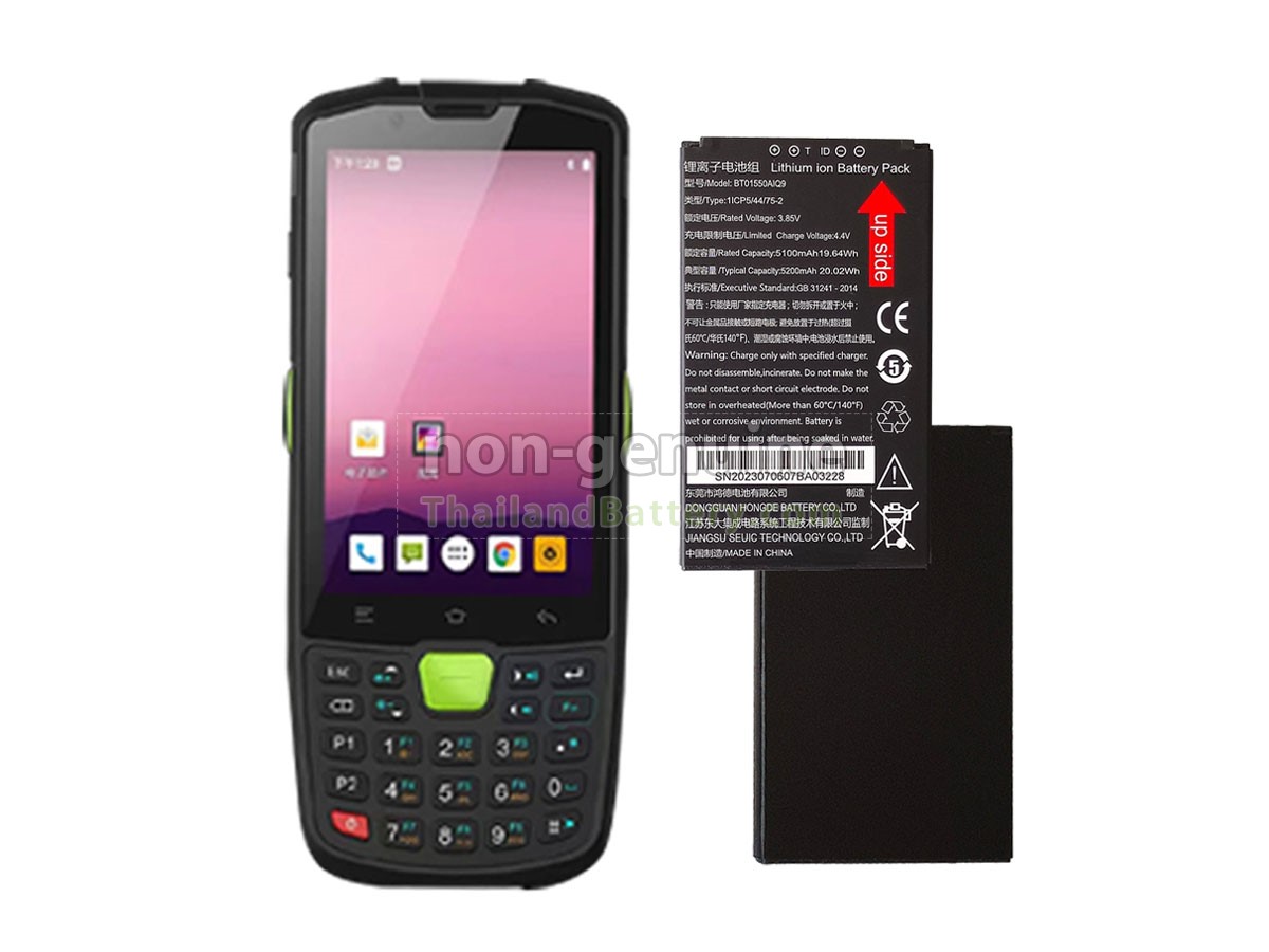 แบตเตอรี่สำหรับ Seuic AUTOID Q9C