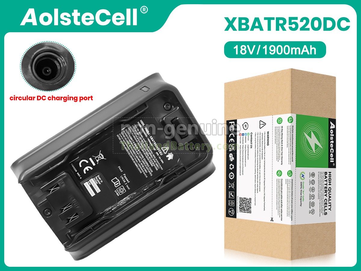 แบตเตอรี่สำหรับ Shark XBATR520DC