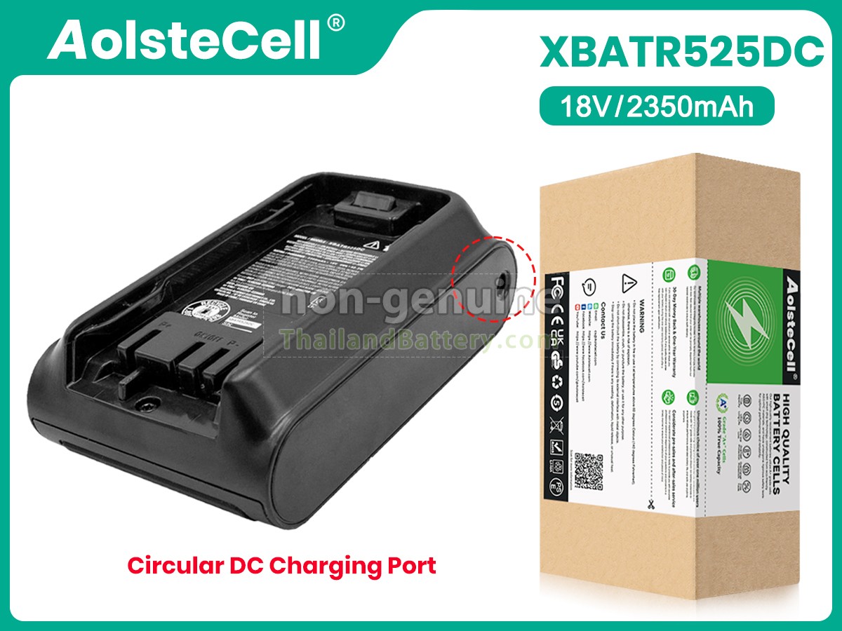 แบตเตอรี่สำหรับ Shark XBATR525DC