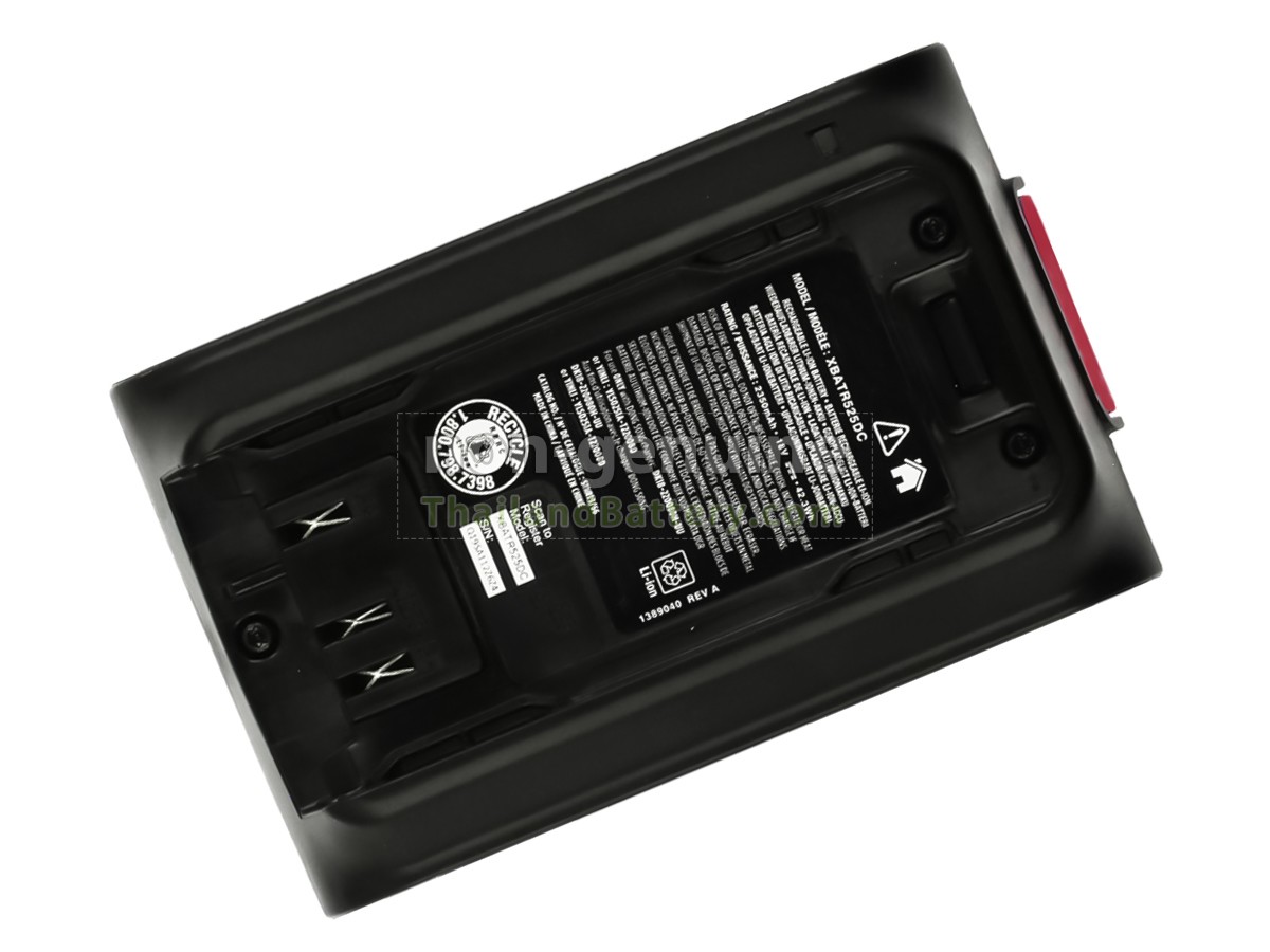 แบตเตอรี่สำหรับ Shark XBATR525DC