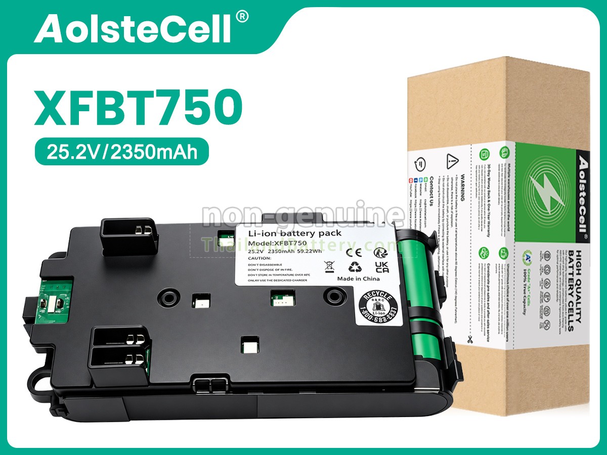 แบตเตอรี่สำหรับ Shark XFBT750