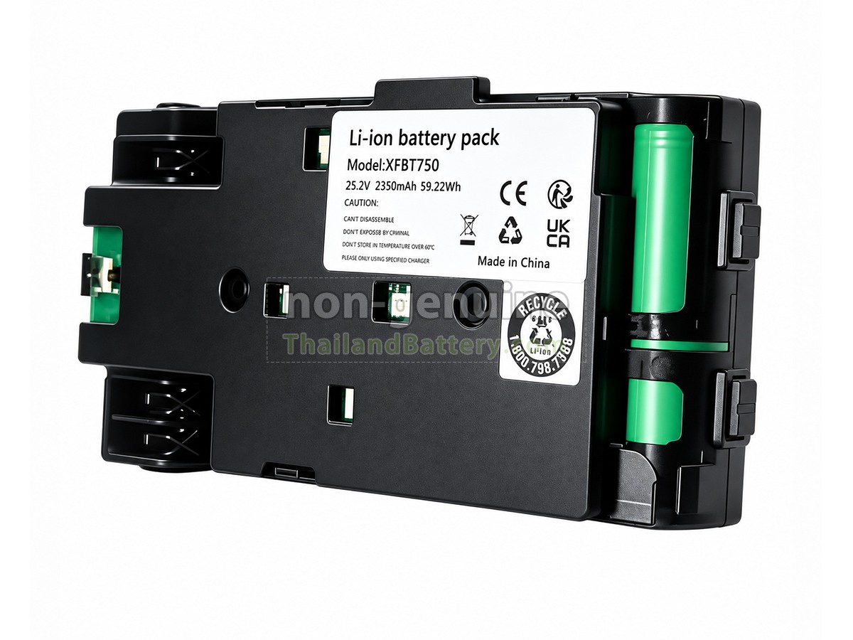 แบตเตอรี่สำหรับ Shark XFBT750