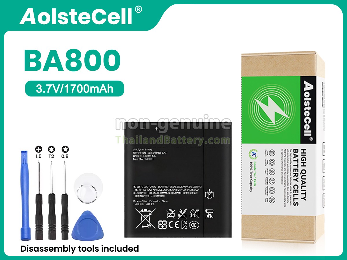 แบตเตอรี่สำหรับ Sony BA800