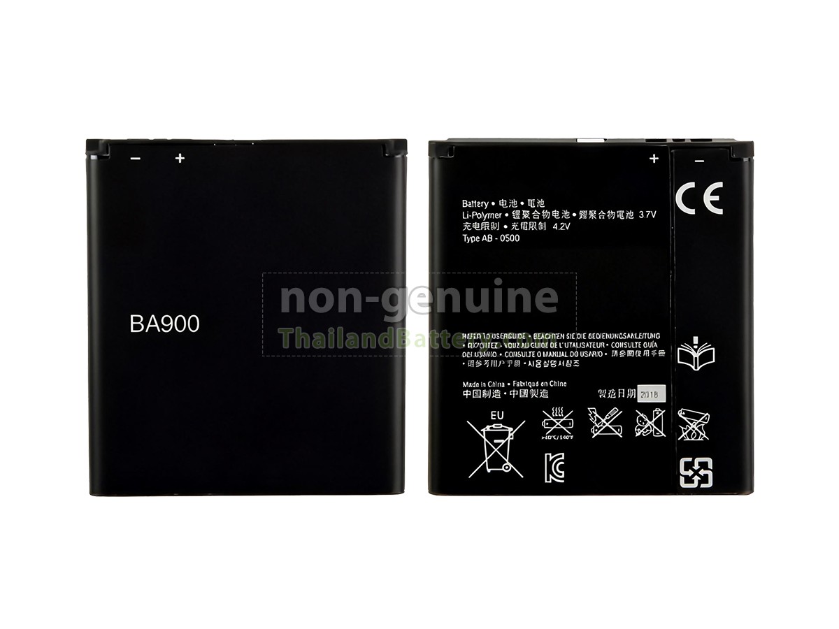 แบตเตอรี่สำหรับ Sony BA900