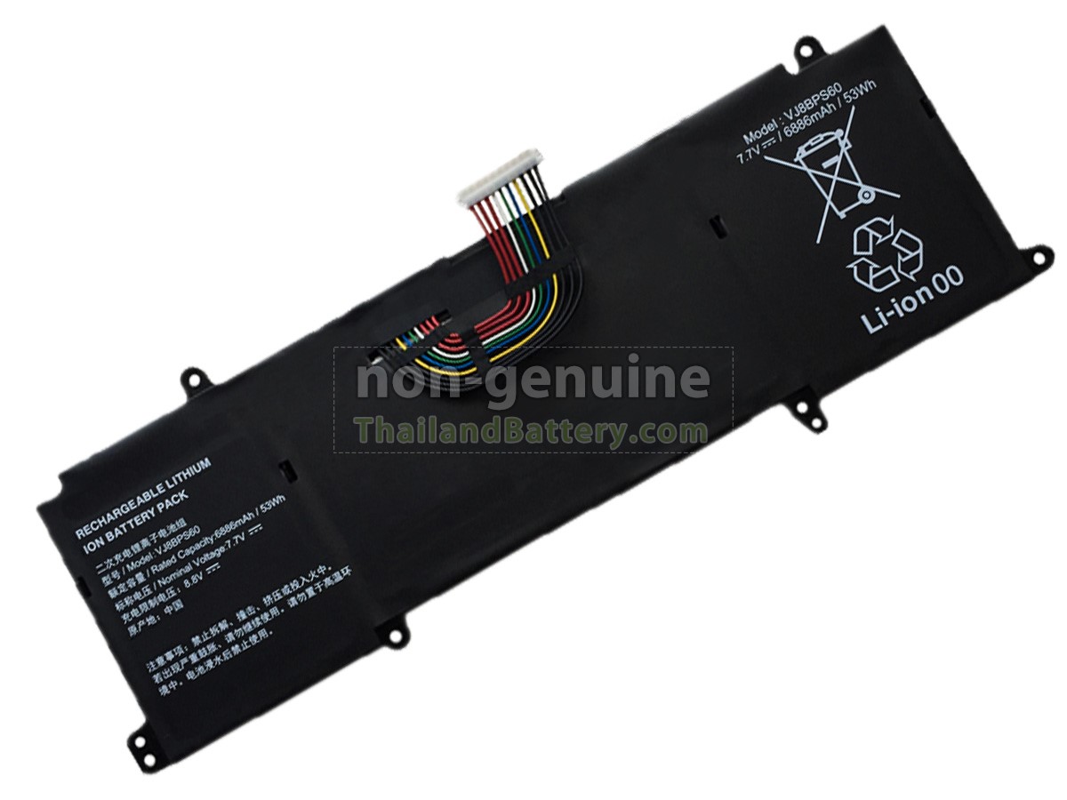 แบตเตอรี่สำหรับ Sony VJ8BPS60