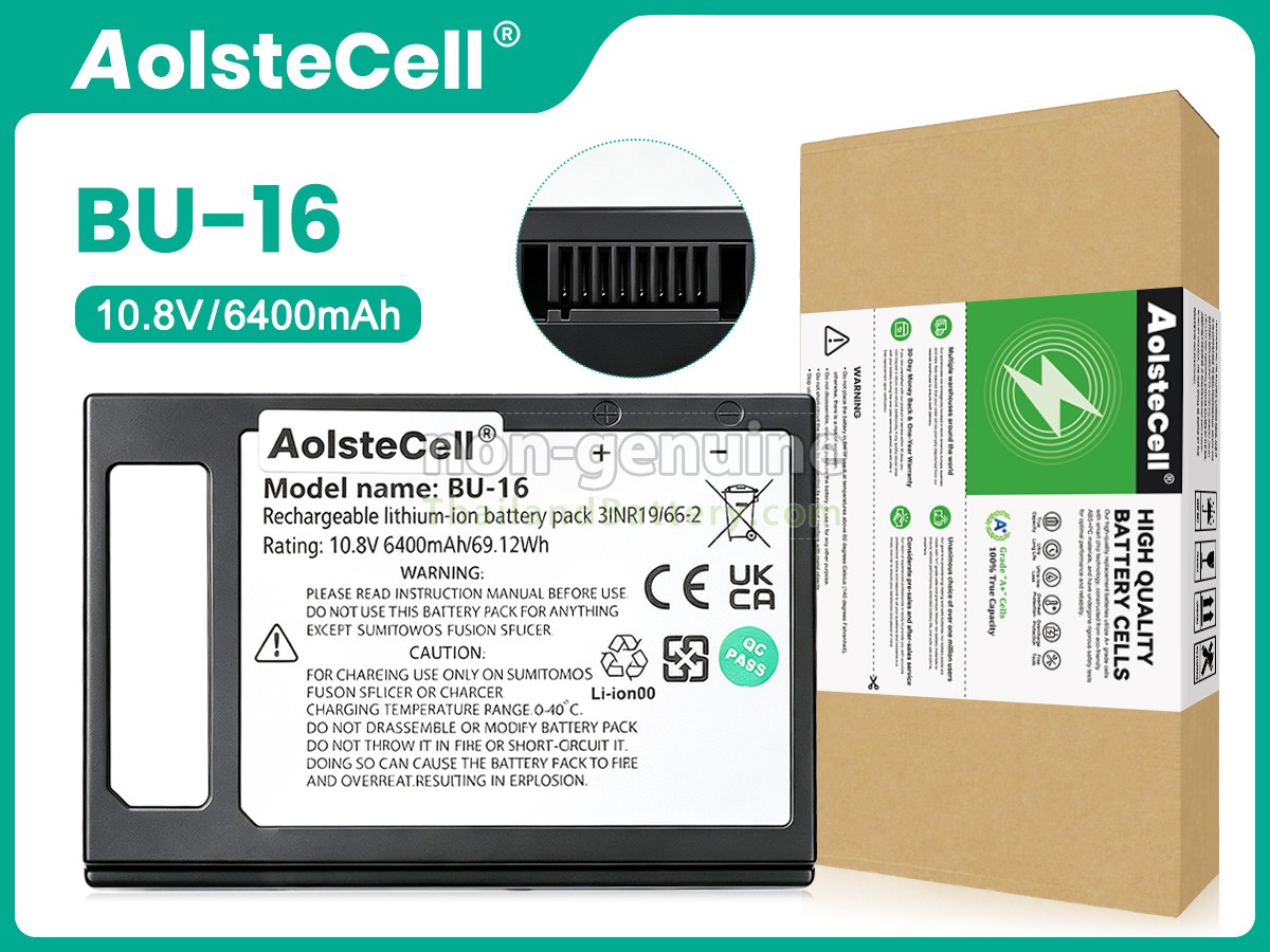 แบตเตอรี่สำหรับ Sumitomo Q102-M12+