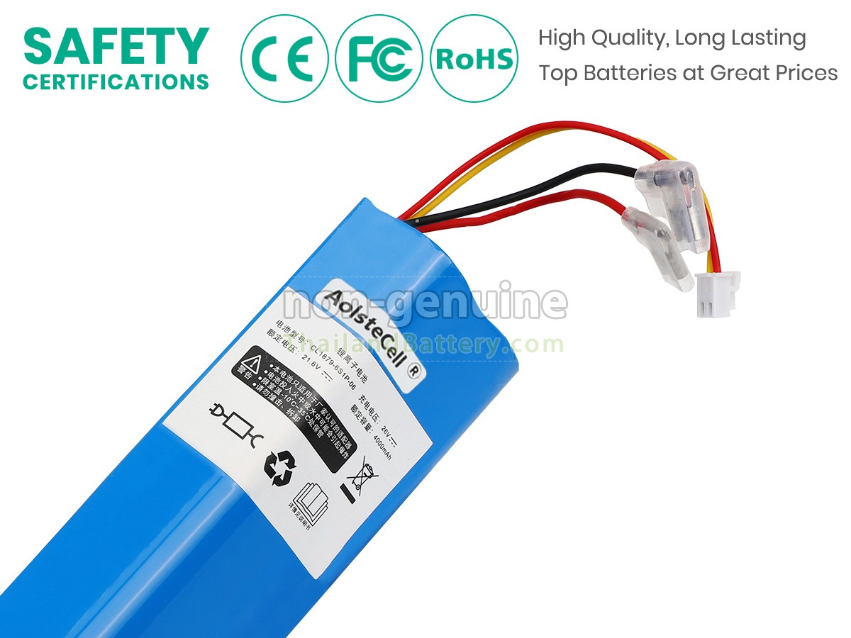 แบตเตอรี่สำหรับ Tineco FW200100