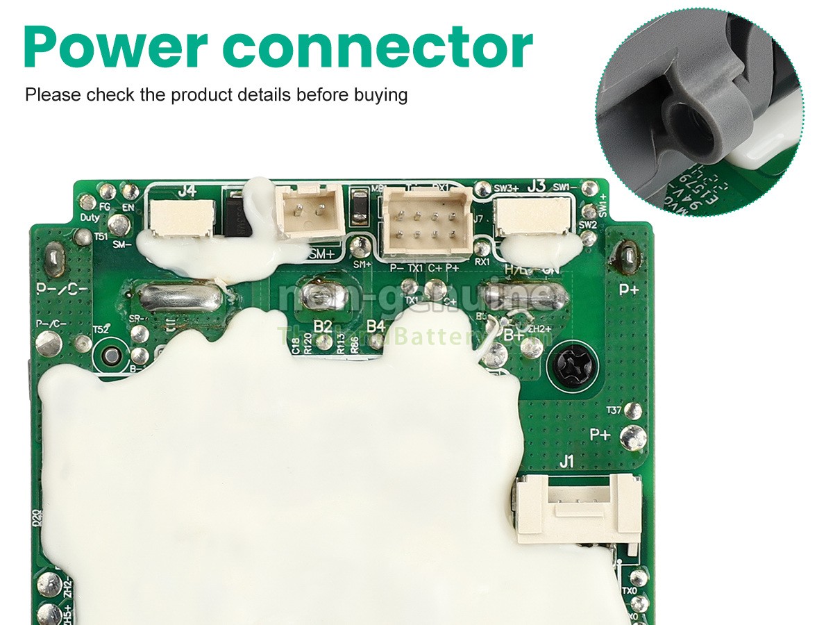 แบตเตอรี่สำหรับ Tineco CL2020-6S1P-01B