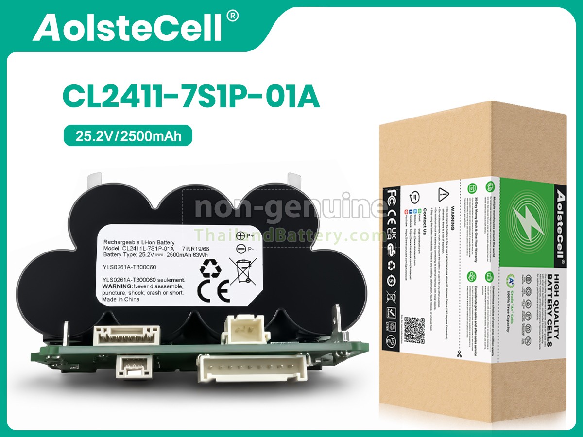 แบตเตอรี่สำหรับ Tineco CL2411-7S1P-01A
