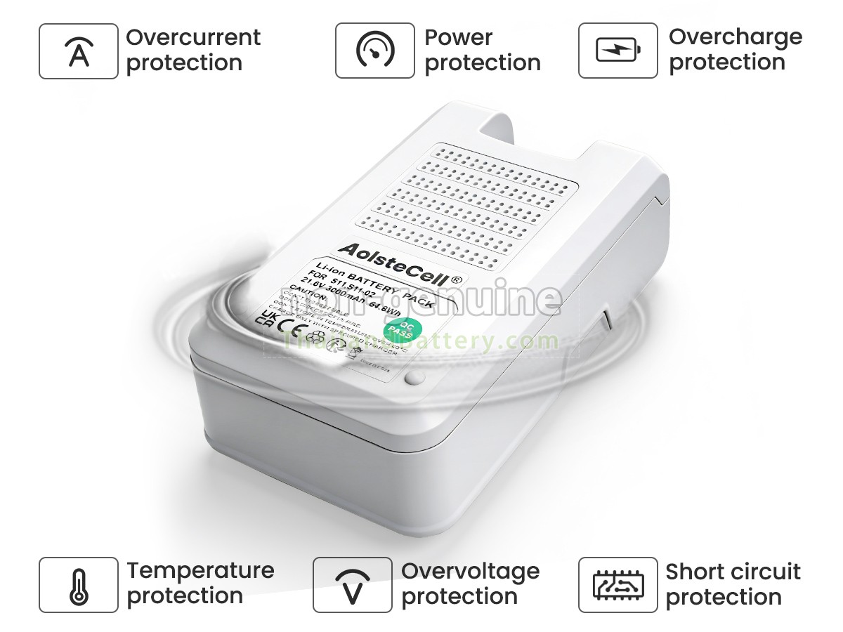 แบตเตอรี่สำหรับ Tineco PURE ONE S11