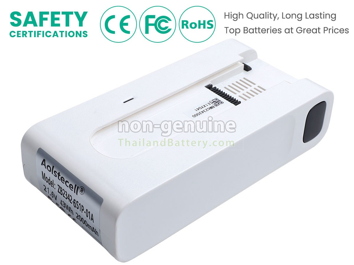 แบตเตอรี่สำหรับ Tineco ZB2342-6S1P-01A