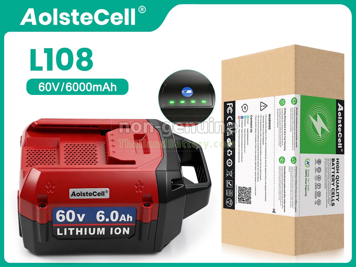 แบตเตอรี่สำหรับ Toro 6000T