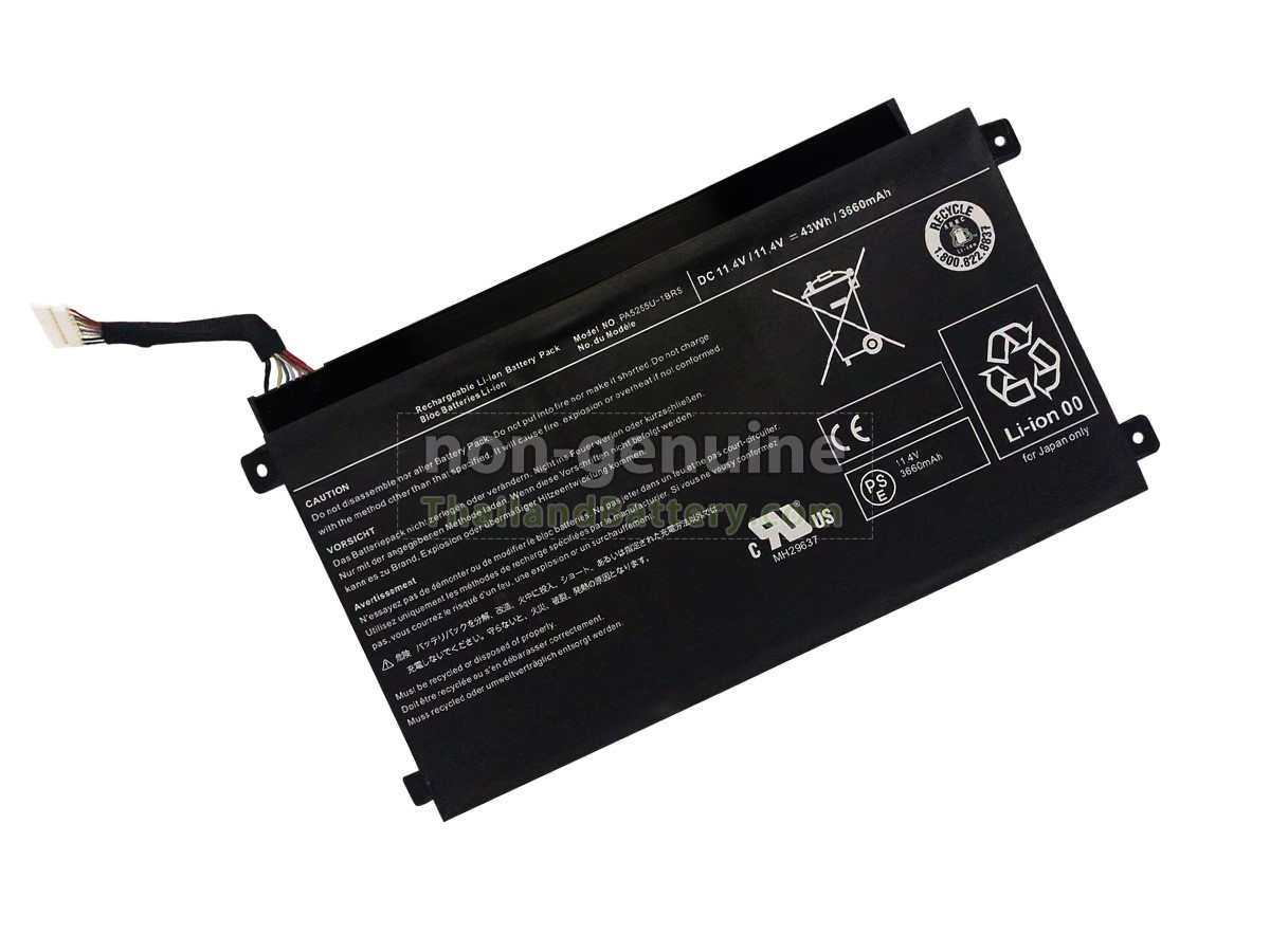 แบตเตอรี่สำหรับ Toshiba PA5255U-1BRS