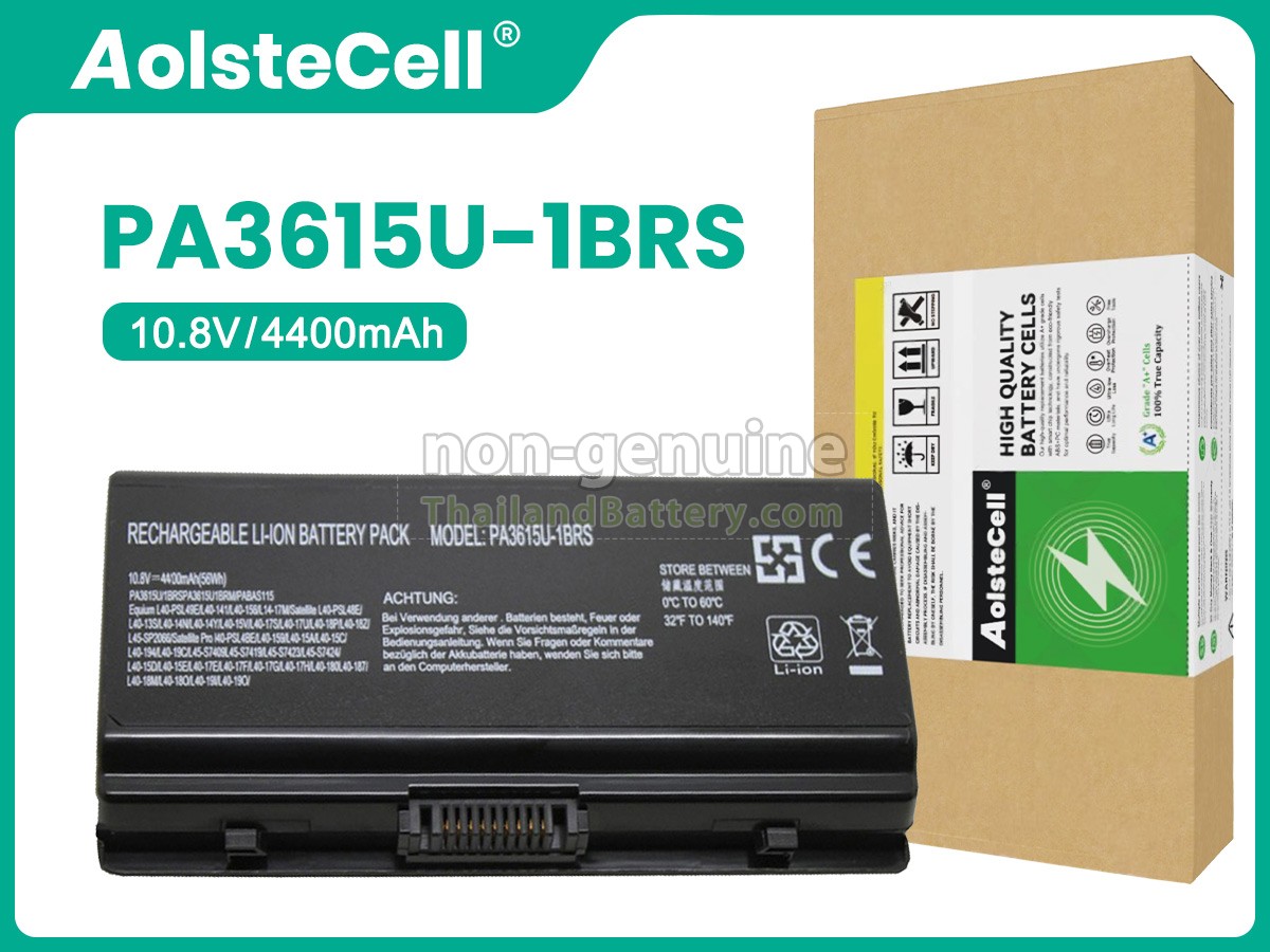 แบตเตอรี่สำหรับ Toshiba Satellite L45-SP2066