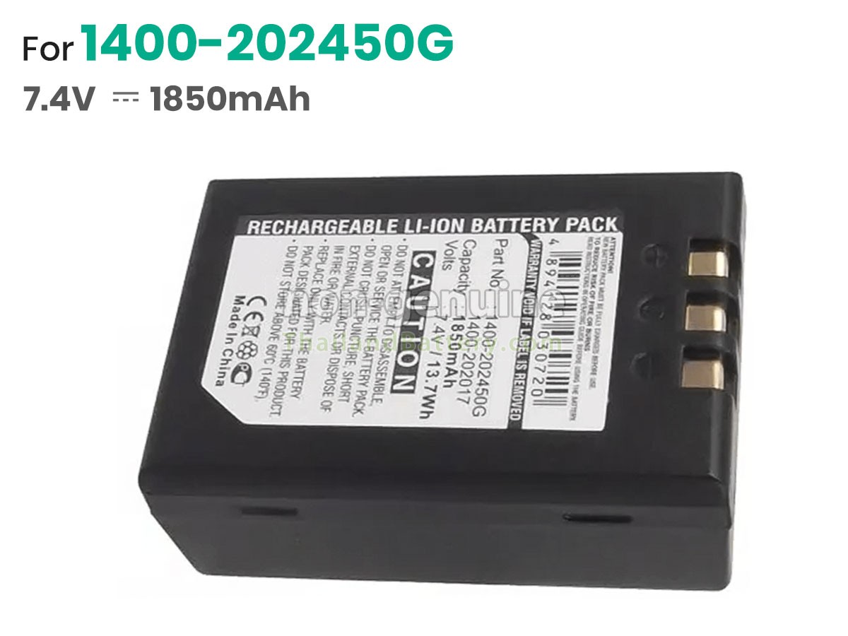 แบตเตอรี่สำหรับ Unitech 1400-202450G