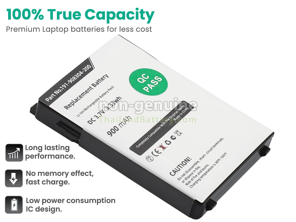 แบตเตอรี่สำหรับ Unitech 4006-0319