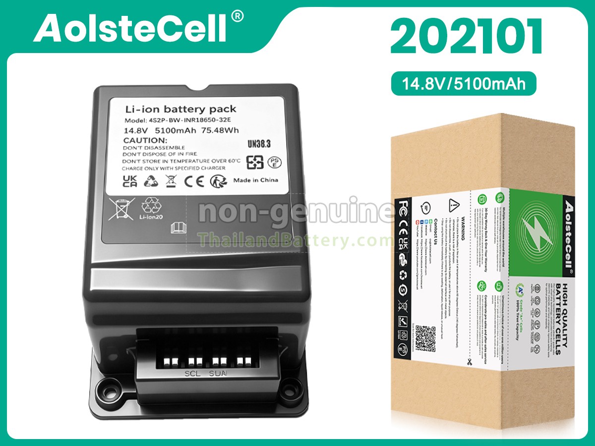 แบตเตอรี่สำหรับ Vorwerk 202101
