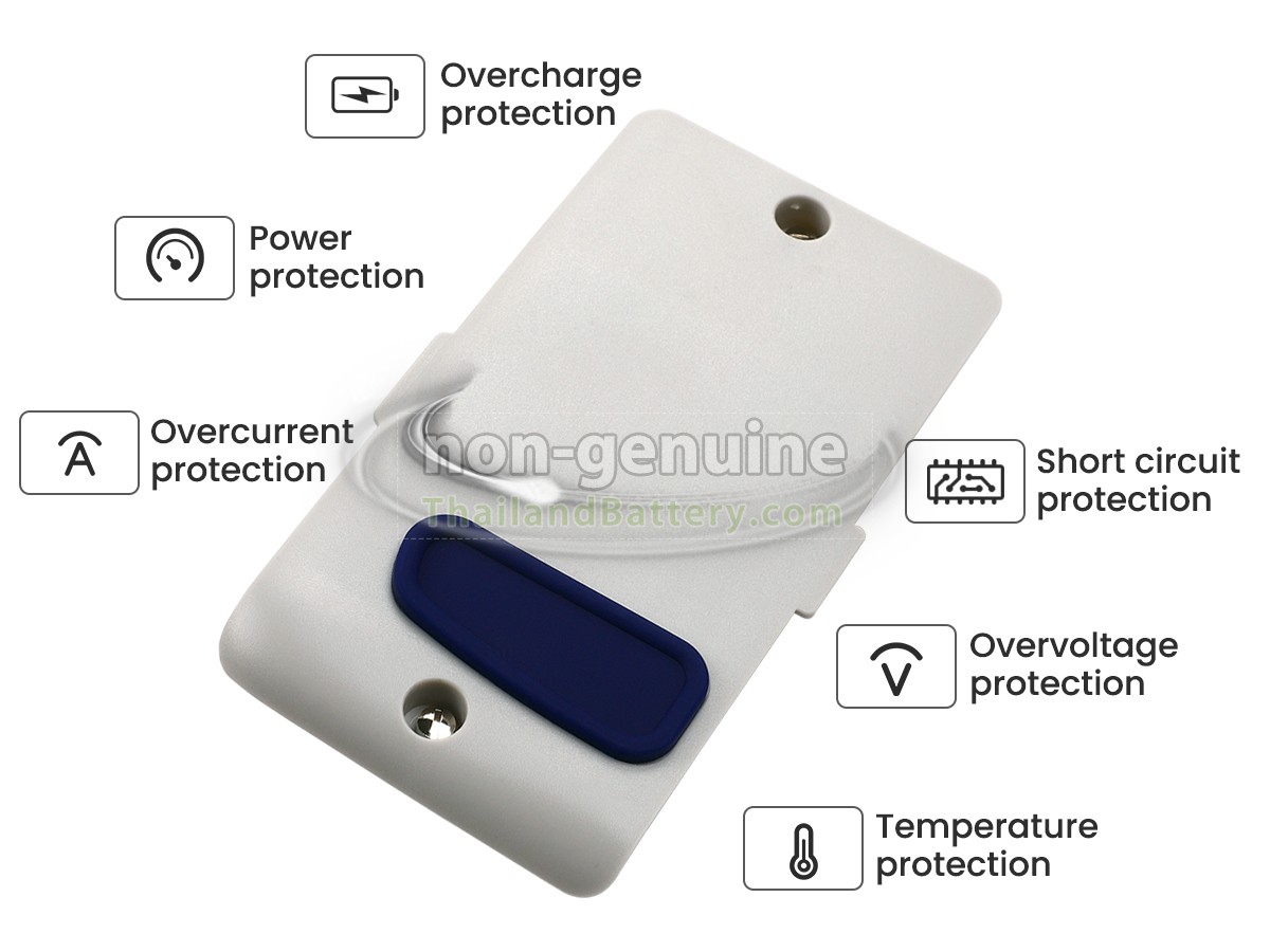 แบตเตอรี่สำหรับ Welch Allyn PROPAQ LT