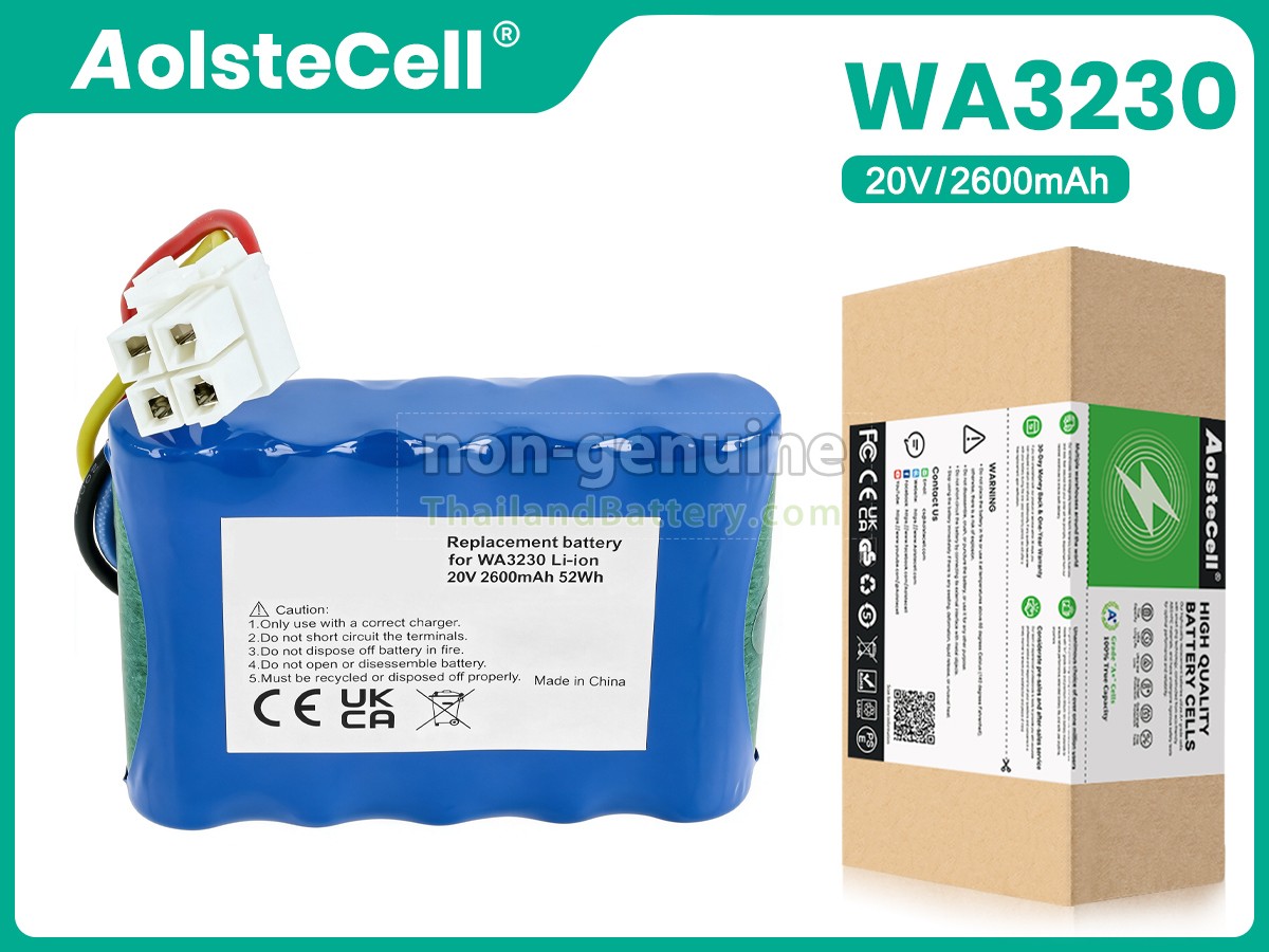 แบตเตอรี่สำหรับ Worx WR092S