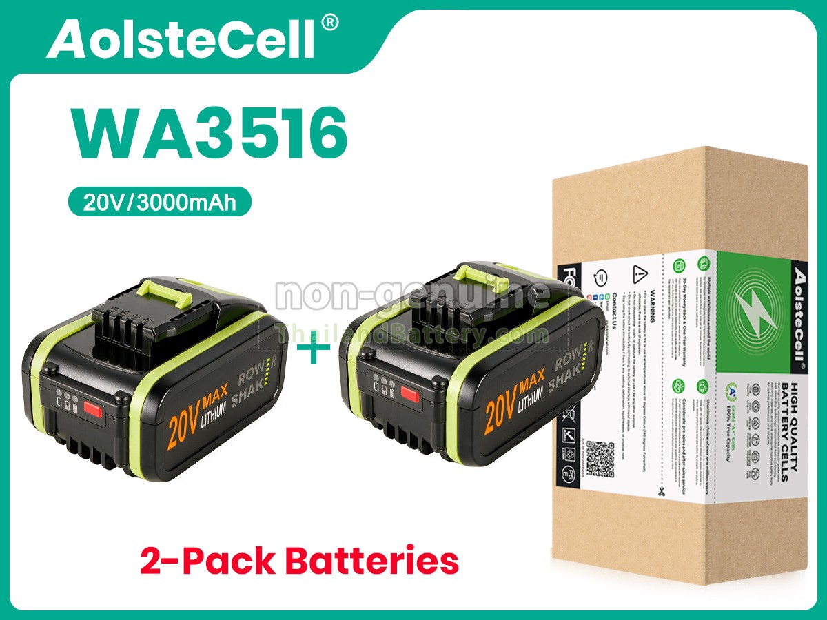 แบตเตอรี่สำหรับ Worx WA3553