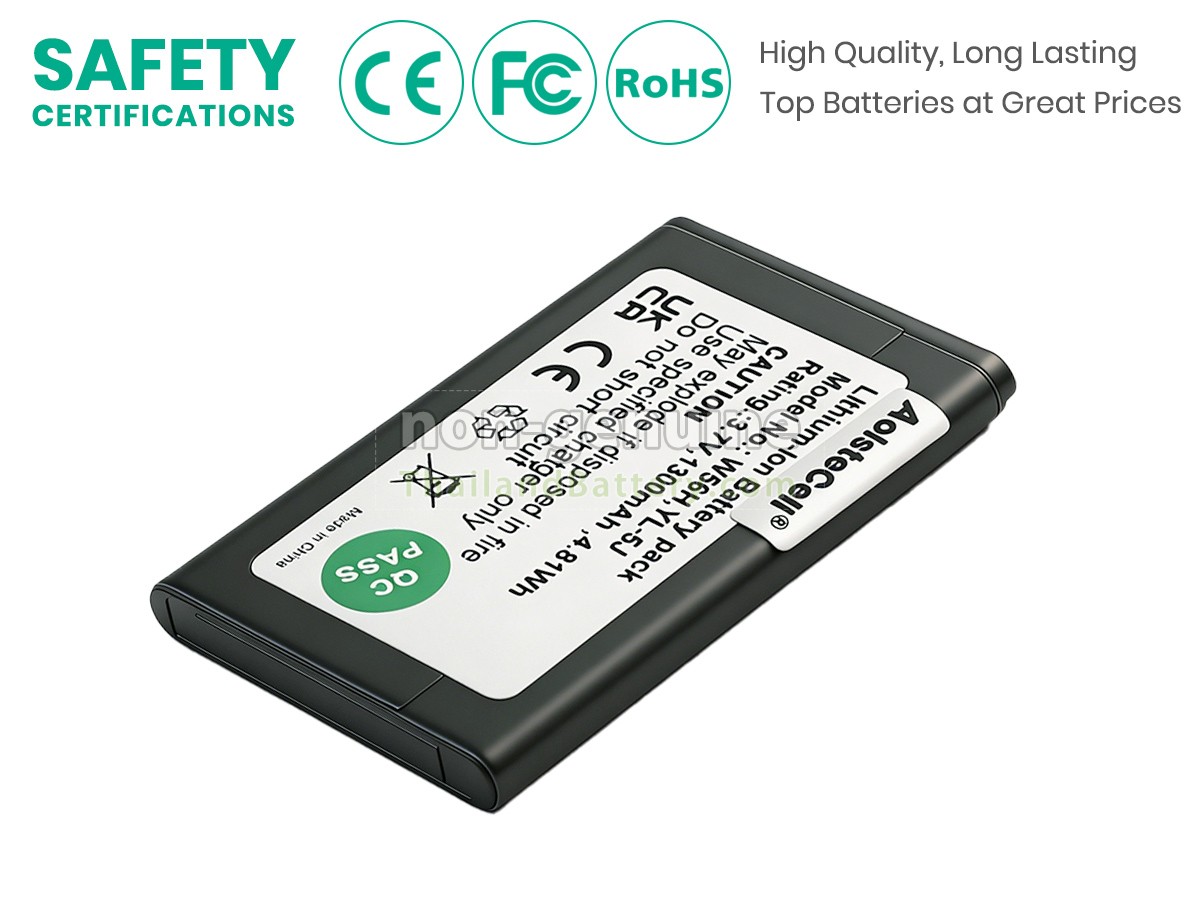 แบตเตอรี่สำหรับ Yealink W56H/P