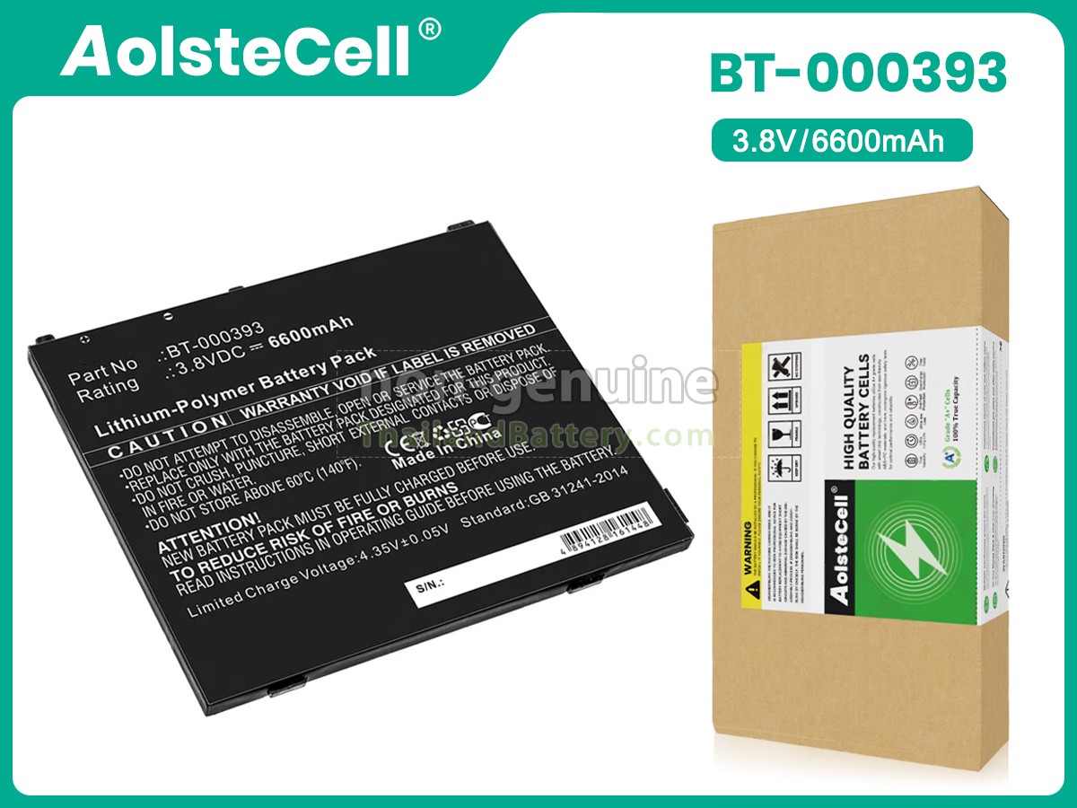 แบตเตอรี่สำหรับ Zebra BT-000393