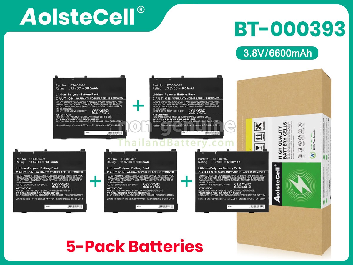 แบตเตอรี่สำหรับ Zebra BT-000393