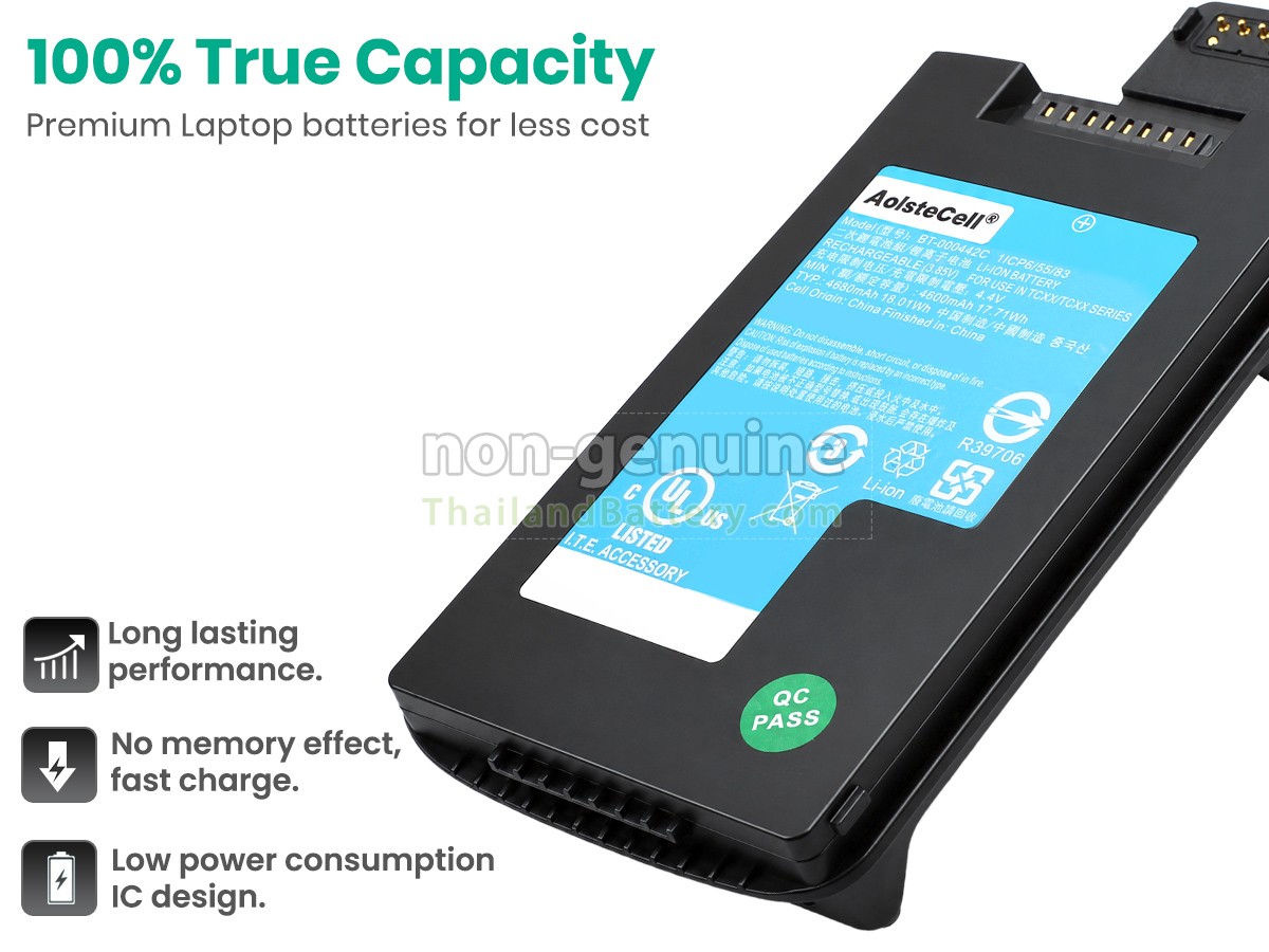 แบตเตอรี่สำหรับ Zebra BT-000442C